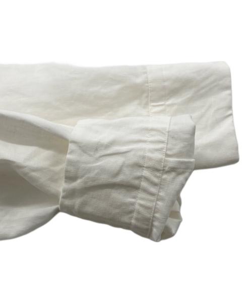 SCYE（サイ）SCYE (サイ) DRAWER (ドゥロワー) 別注ピコフリルブラウス ホワイト サイズ:38の古着・服飾アイテム