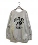 Championチャンピオン）の古着「90sリバースウィーブスウェット」｜グレー