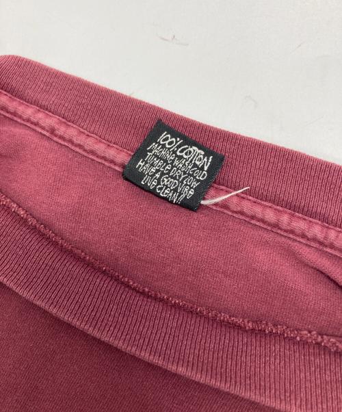 stussy（ステューシー）stussy (ステューシー) スペードロゴtシャツ ボルドー サイズ:Lの古着・服飾アイテム
