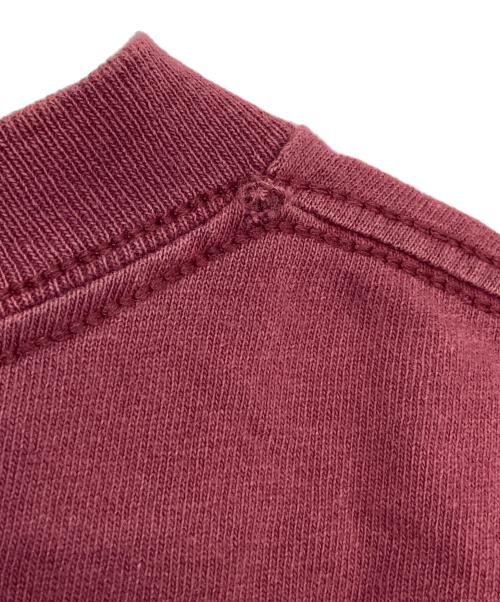stussy（ステューシー）stussy (ステューシー) スペードロゴtシャツ ボルドー サイズ:Lの古着・服飾アイテム