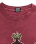 中古・古着 stussy (ステューシー) スペードロゴtシャツ ボルドー サイズ:L：24000円