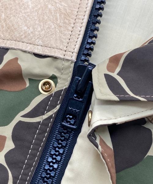 RockyMountainFeatherBed（ロッキーマウンテンフェザーベッド）RockyMountainFeatherBed (ロッキーマウンテンフェザーベッド) WAREHOUSE (ウエアハウス) 別注マウンテンパーカー カーキ サイズ:42の古着・服飾アイテム