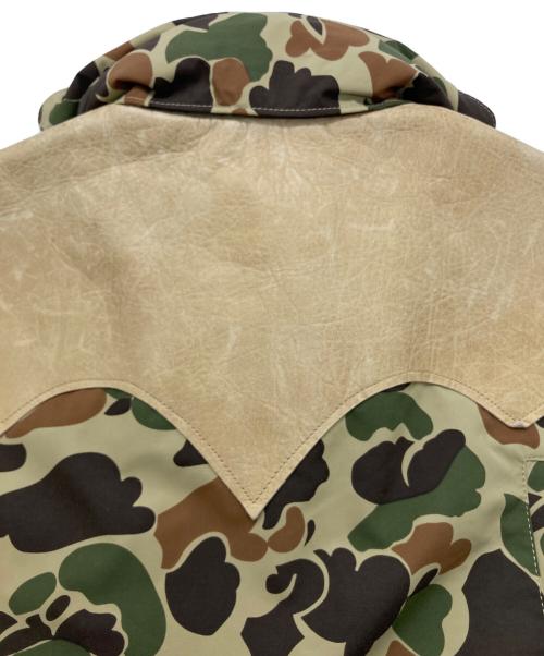 RockyMountainFeatherBed（ロッキーマウンテンフェザーベッド）RockyMountainFeatherBed (ロッキーマウンテンフェザーベッド) WAREHOUSE (ウエアハウス) 別注マウンテンパーカー カーキ サイズ:42の古着・服飾アイテム