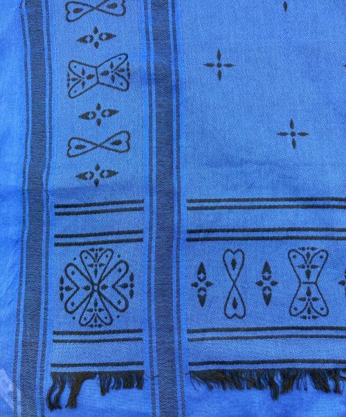 WTAPS（ダブルタップス）WTAPS (ダブルタップス) アフガンストール ブルーの古着・服飾アイテム