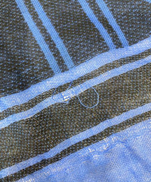 WTAPS（ダブルタップス）WTAPS (ダブルタップス) アフガンストール ブルーの古着・服飾アイテム