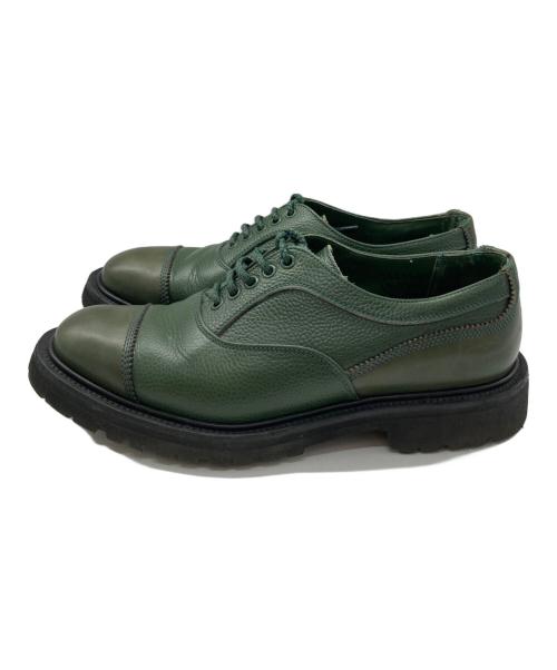 Tricker's（トリッカーズ）Tricker's (トリッカーズ) ANTONIA DUNLOP レースアップシューズ グリーン サイズ:6-5の古着・服飾アイテム