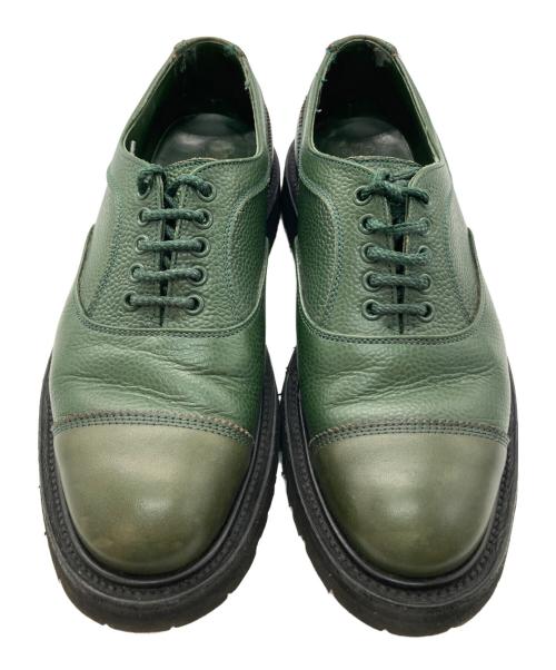 Tricker's（トリッカーズ）Tricker's (トリッカーズ) ANTONIA DUNLOP レースアップシューズ グリーン サイズ:6-5の古着・服飾アイテム