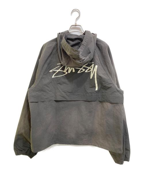 stussy（ステューシー）stussy (ステューシー) BEACH SHELL WAVE DYE グレー サイズ:Ⅿの古着・服飾アイテム
