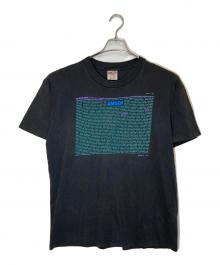 ONEITA（オニータ）の古着「90s企業tシャツ」｜ブラック