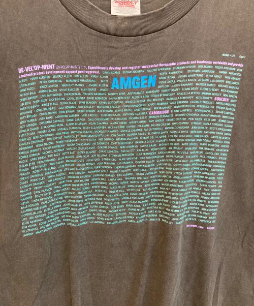 ONEITA（オニータ）ONEITA (オニータ) 90s企業tシャツ ブラック サイズ:Lの古着・服飾アイテム