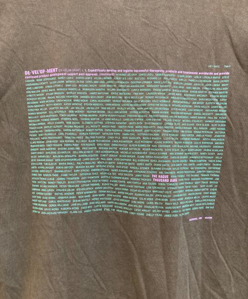 ONEITA（オニータ）ONEITA (オニータ) 90s企業tシャツ ブラック サイズ:Lの古着・服飾アイテム