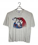 BULLETIN ATHLETICブレティン・アスレチック）の古着「90sアイスホッケープリントtシャツ」｜ホワイト