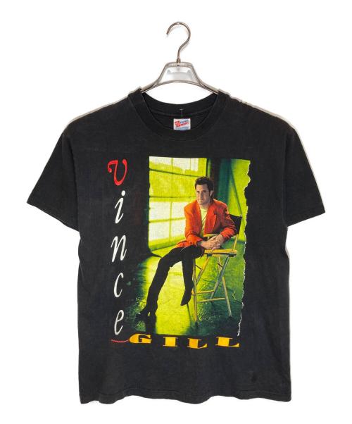 Hanes（ヘインズ）Hanes (ヘインズ) 90sVINCE GILL tシャツ ブラック サイズ:Lの古着・服飾アイテム