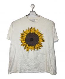FITTING IMAGE（フィッティング・イメージ）の古着「90sサンフラワー Tシャツ」｜ホワイト