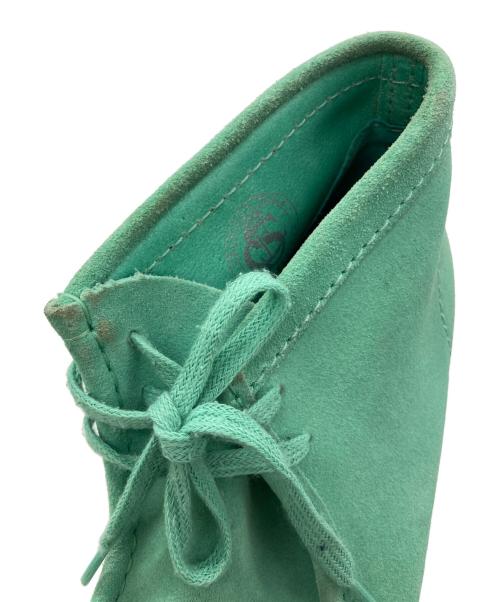 CLARKS（クラークス）CLARKS (クラークス) WALABEE グリーン サイズ:26の古着・服飾アイテム
