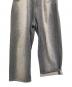中古・古着 X-LARGE (エクストララージ) FADED BAGGY DENIM PANTS グレー サイズ:32：8000円