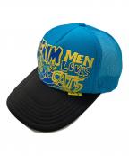 KAPITALキャピタル）の古着「トラックキャップ」｜ブルー