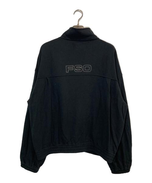 FORSOMEONE（フォーサムワン）FORSOMEONE (フォーサムワン) ハーフジップスウェット ブラック サイズ:48の古着・服飾アイテム