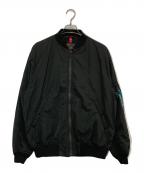 ALPHAアルファ）の古着「MA-1ジャケット」｜ブラック