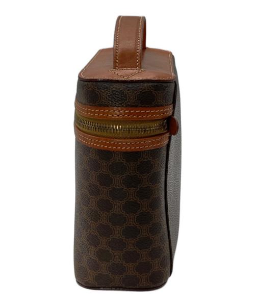 CELINE（セリーヌ）CELINE (セリーヌ) オールドマカダムバニティポーチ ブラウンの古着・服飾アイテム
