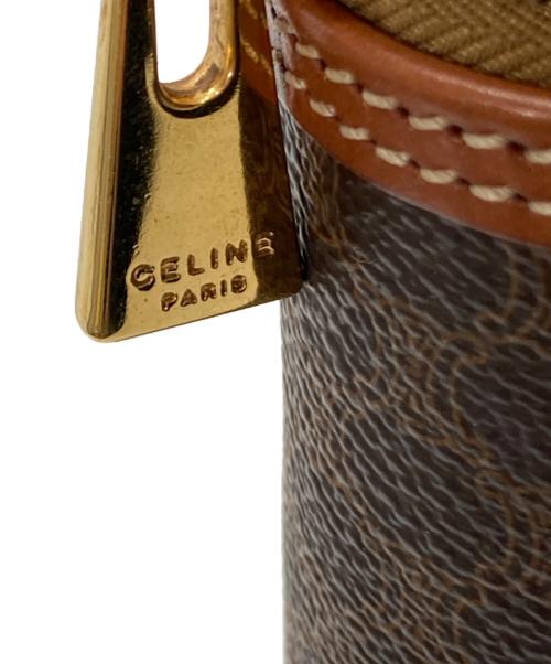 CELINE（セリーヌ）CELINE (セリーヌ) オールドマカダムバニティポーチ ブラウンの古着・服飾アイテム