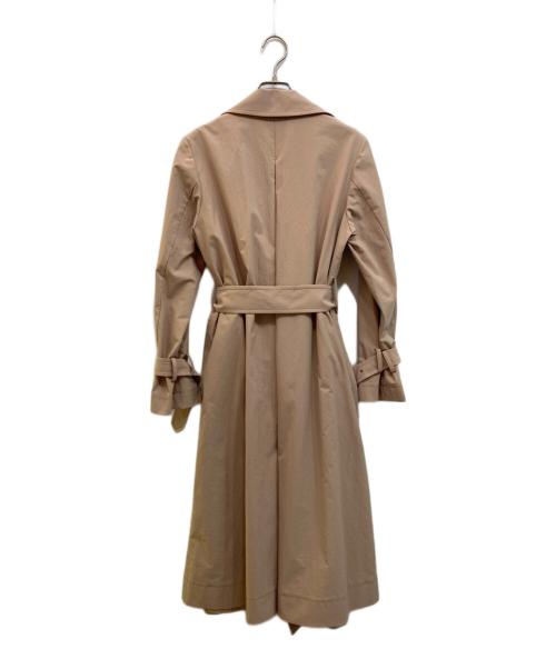 ESTNATION（エストネーション）ESTNATION (エストネーション) タスランポリエステルトレンチコート ベージュ サイズ:36の古着・服飾アイテム