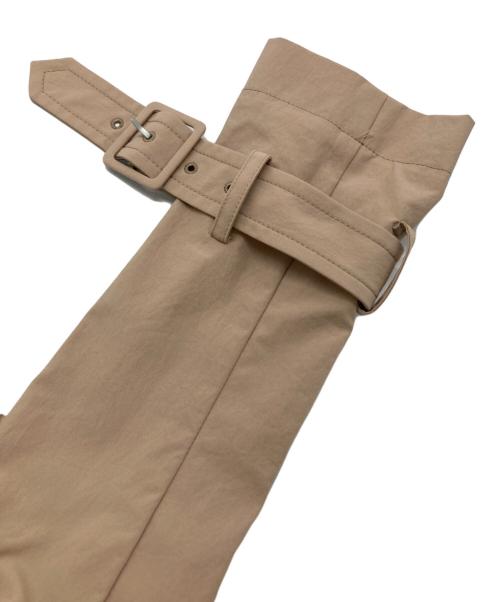 ESTNATION（エストネーション）ESTNATION (エストネーション) タスランポリエステルトレンチコート ベージュ サイズ:36の古着・服飾アイテム