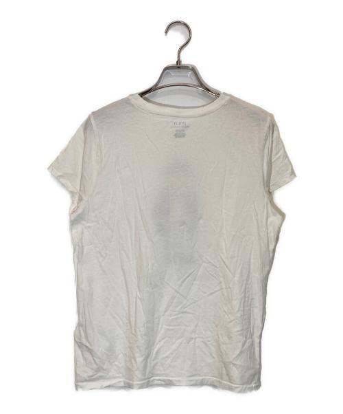 POLO RALPH LAUREN（ポロ・ラルフローレン）POLO RALPH LAUREN (ポロ・ラルフローレン) ダメージ加工ポロベアプリントTシャツ ホワイト サイズ:Ⅿの古着・服飾アイテム