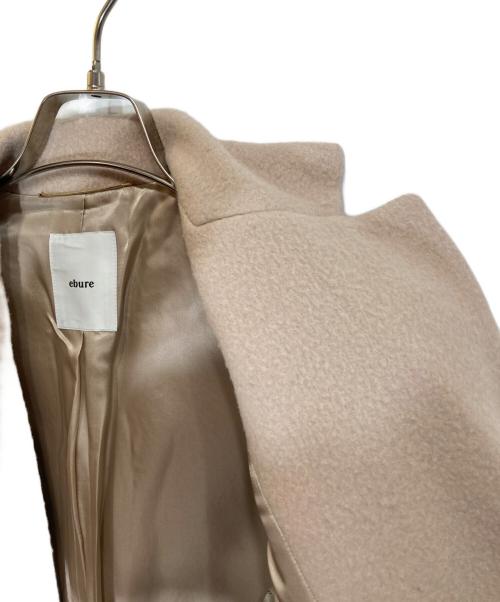 ebure（エブール）ebure (エブール) シープダブルクロスコート ピンク サイズ:SIZE 36の古着・服飾アイテム