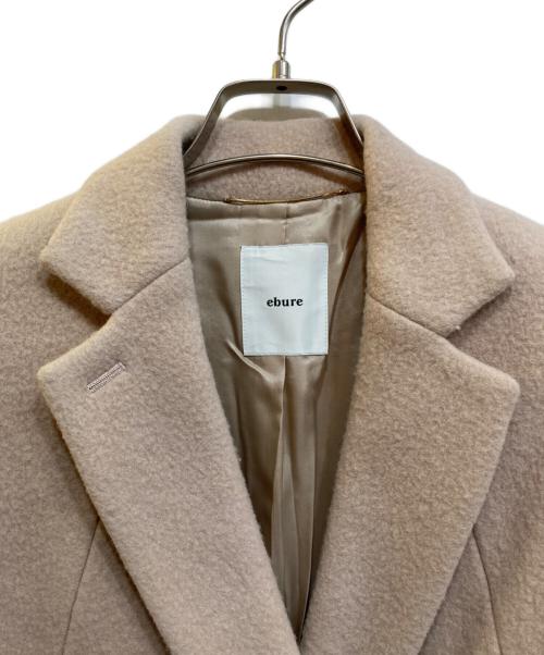 ebure（エブール）ebure (エブール) シープダブルクロスコート ピンク サイズ:SIZE 36の古着・服飾アイテム