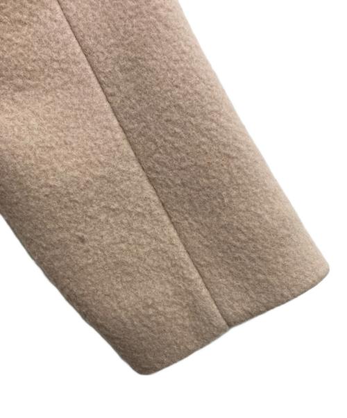 ebure（エブール）ebure (エブール) シープダブルクロスコート ピンク サイズ:SIZE 36の古着・服飾アイテム