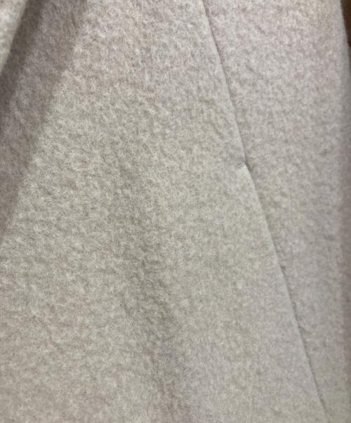 ebure（エブール）ebure (エブール) シープダブルクロスコート ピンク サイズ:SIZE 36の古着・服飾アイテム