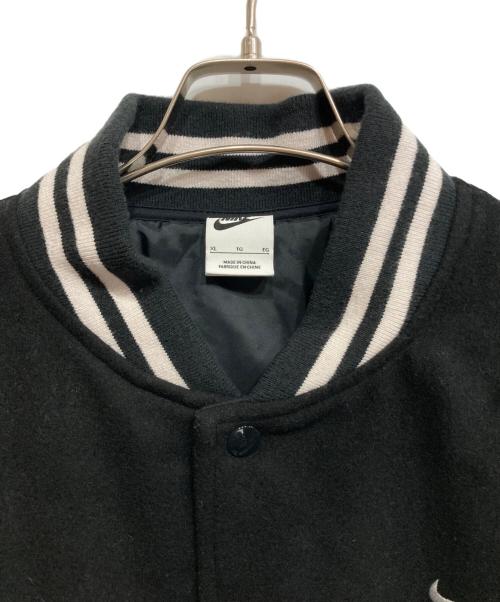 NIKE（ナイキ）NIKE (ナイキ) AU VARSITY JACKET ブラック サイズ:XLの古着・服飾アイテム
