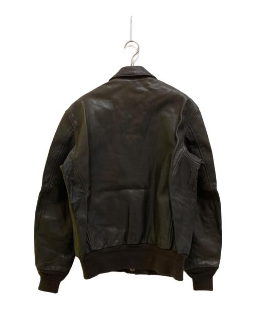 COCKPIT（コックピット）COCKPIT (コックピット) A-2 レザージャケット ブラウン サイズ:38の古着・服飾アイテム