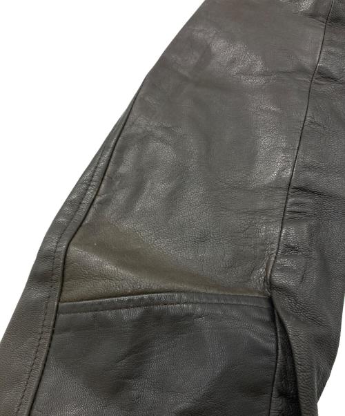 COCKPIT（コックピット）COCKPIT (コックピット) A-2 レザージャケット ブラウン サイズ:38の古着・服飾アイテム