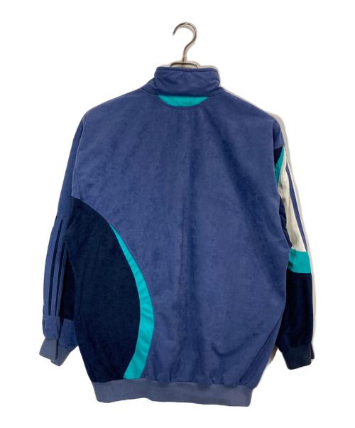 adidas（アディダス）adidas (アディダス) ヴィンテージトラックジャケット ブルー×ネイビー サイズ:174の古着・服飾アイテム