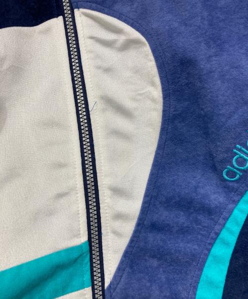 adidas（アディダス）adidas (アディダス) ヴィンテージトラックジャケット ブルー×ネイビー サイズ:174の古着・服飾アイテム