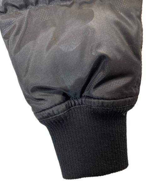 BLACK LABEL CRESTBRIDGE（ブラックレーベル クレストブリッジ）BLACK LABEL CRESTBRIDGE (ブラックレーベル クレストブリッジ) MA-1ダウンジャケット ブラック サイズ:SIZE Mの古着・服飾アイテム