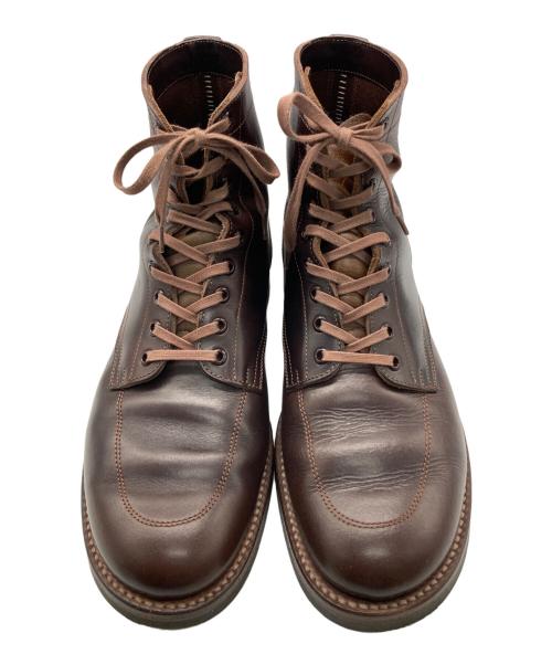 brother bridge（ブラザーブリッジ）brother bridge (ブラザーブリッジ) WARRENレースアップブーツ ブラウン サイズ: 8 1/2の古着・服飾アイテム