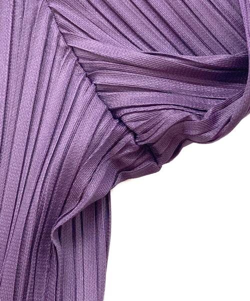 PLEATS PLEASE（プリーツプリーズ）PLEATS PLEASE (プリーツプリーズ) プリーツパンツ パープル サイズ:1の古着・服飾アイテム