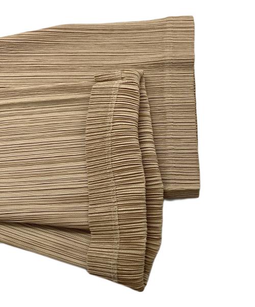 PLEATS PLEASE（プリーツプリーズ）PLEATS PLEASE (プリーツプリーズ) プリーツパンツ ベージュ サイズ:1の古着・服飾アイテム