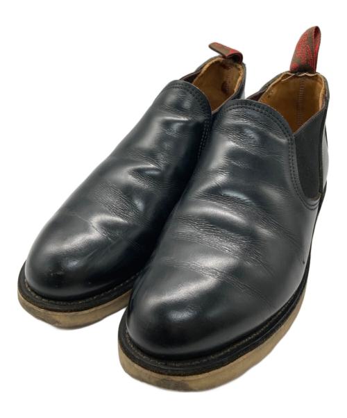 RED WING（レッドウィング）RED WING (レッドウィング) ロメオサイドゴアシューズ ブラック サイズ:26の古着・服飾アイテム