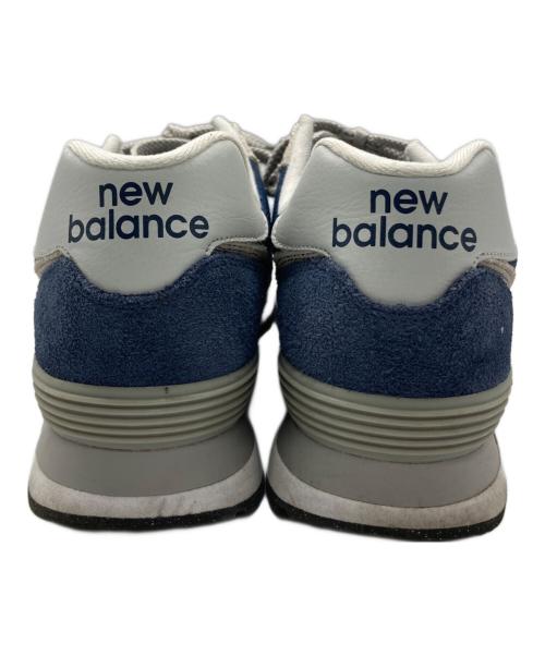 NEW BALANCE（ニューバランス）NEW BALANCE (ニューバランス) ローカットスニーカー ネイビー サイズ:27.5の古着・服飾アイテム