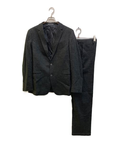 ck Calvin Klein（シーケーカルバンクライン）ck Calvin Klein (シーケーカルバンクライン) セットアップスーツ グレー サイズ:ジャケット：SIZE L/スラックス：32の古着・服飾アイテム