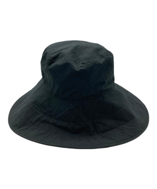 kijima takayuki（キジマタカユキ）kijima takayuki (キジマタカユキ) COTTON SILK BUCKET HAT ブラックの古着・服飾アイテム
