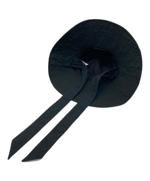 kijima takayuki（キジマタカユキ）kijima takayuki (キジマタカユキ) COTTON SILK BUCKET HAT ブラックの古着・服飾アイテム