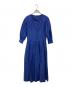 Merlette（マーレット）の古着「MONTAGUE コットン ギャザーミディワンピース」｜ブルー