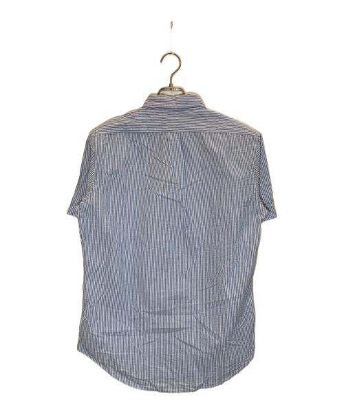 POLO RALPH LAUREN（ポロ・ラルフローレン）POLO RALPH LAUREN (ポロ・ラルフローレン) シアサッカーS/Sシャツ ブルー×ホワイト サイズ:Sの古着・服飾アイテム