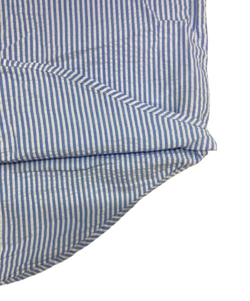 POLO RALPH LAUREN（ポロ・ラルフローレン）POLO RALPH LAUREN (ポロ・ラルフローレン) シアサッカーS/Sシャツ ブルー×ホワイト サイズ:Sの古着・服飾アイテム