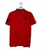 POLO RALPH LAURENポロ・ラルフローレン）の古着「ビッグポニーポロシャツ」｜レッド